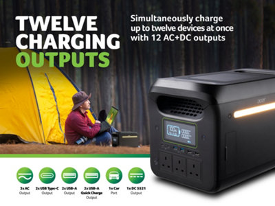 Acer 1800W Portable Power Station - 5