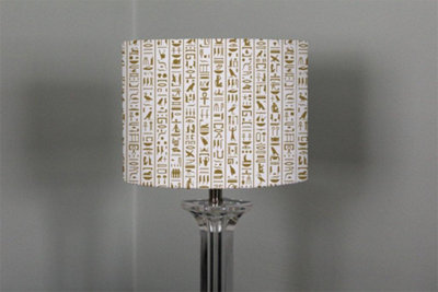 Acient Egyptian Heiroglyphs (Ceiling & Lamp Shade) / 25cm x 22cm / Lamp Shade