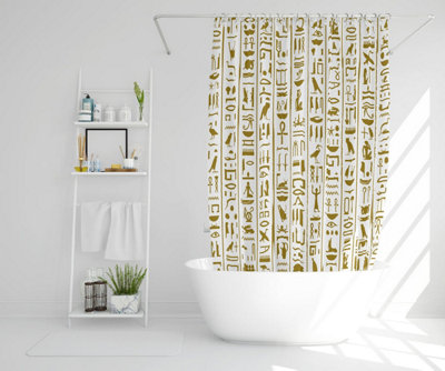 Acient Egyptian Heiroglyphs (Shower Curtain) / Default Title Price Comparisons | Compare The Build