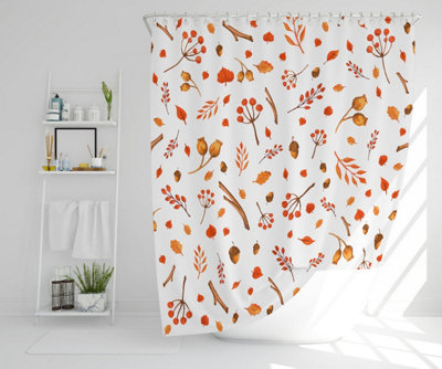 Acorns & Leaves (Shower Curtain) / Default Title Price Comparisons | Compare The Build