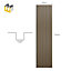 Acoustic Decorative Timber Slat Wall Panel - Oak Natural - 2400mm x 600mm
