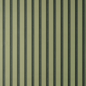 Acoustic Panel Olive Wallpaper