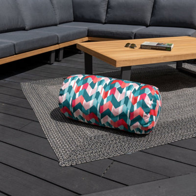 Acrisol Flash Multi Large Round Bolster Cushion 60cm x 30cm DIY at B&Q