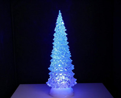 Acrylic Light Up Christmas Tree - Christmas Decorations Indoor LED xmas tree