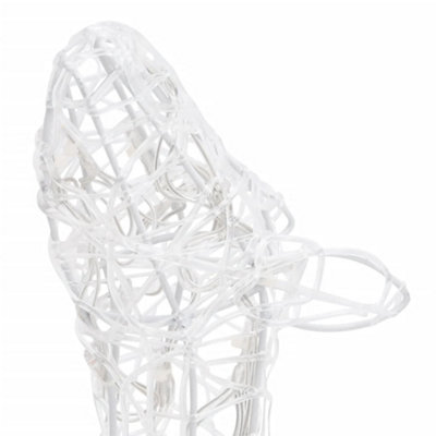 Acrylic Reindeer Family Christmas Decoration 160 LED Warm White - 5