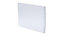 Acrylic Straight Bath End Panel - 700mm - White - Balterley