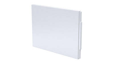 Acrylic Straight Bath End Panel - 700mm - White - Balterley | DIY at B&Q