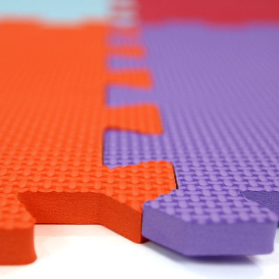 Actiasmat 18-Piece EVA Interlocking Play Mats, Soft Foam Tiles for Children