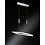 Action Nevil Chrome/Nickel Matt LED Pendant Light A Stunning Centrepiece With Built In 24W Light Source 2300Lumen 3000Kelvin