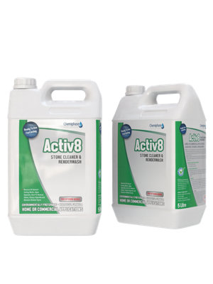 activ8 Stone Cleaner & Renderwash 2 x 5 Litres