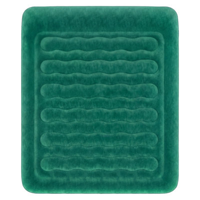 Active Era King Size Comfort Plus Air Bed with Built-In Electric Pump, Inflates within 2.5 mins - Green/White