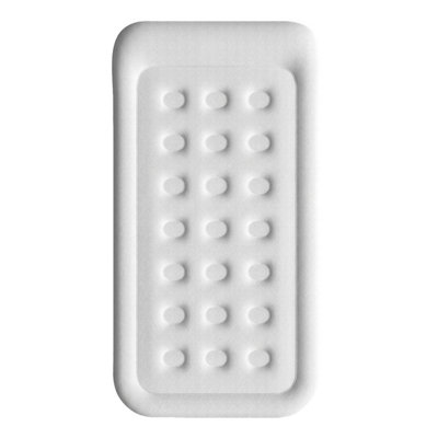 Active Era Single Comfort Air Bed with Built-In Electric Pump, Waterproof and Inflates within 3 mins - Green/White