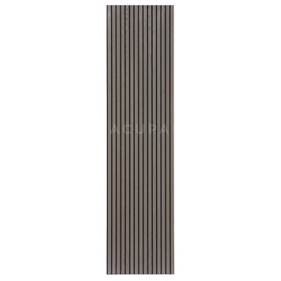 Acupanel Contemporary Grey Oak Wood Slat Wall Panel (Non-Acoustic ...