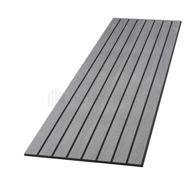 Acupanel Luxe Natural Grey Oak Non Acoustic Wood Slat Wall Panel 240cm ...