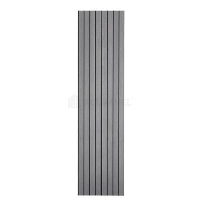 Acupanel Luxe Natural Grey Oak Non Acoustic Wood Slat Wall Panel 240cm ...