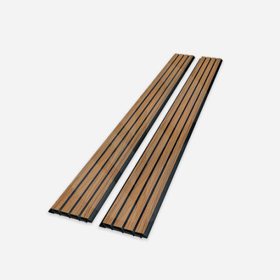 Acupanel Oak Exterior Composite Wood-Effect Slat Wall Panels 300cm x 36.5cm