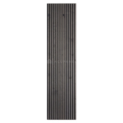 Acupanel Rustic Grey Oak Acoustic Wood Slat Wall Panel 240cm x 60cm