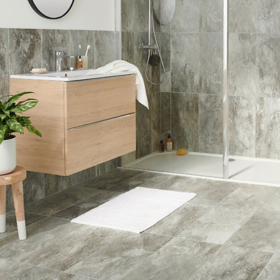 Shop bathroom floor tiles.