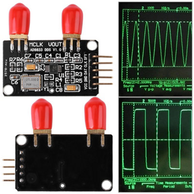 AD9833 DDS Signal Generator Module: Generate Square,Triangle,and Sine Waves from 0 to 12.5 MHz