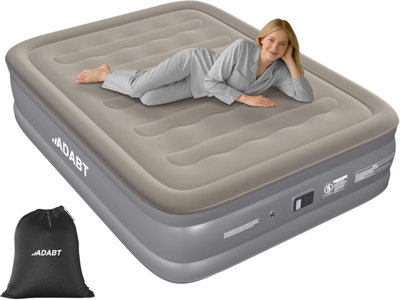 ADABT Luxury Air Bed King Size Air Mattress with Built-in Electric Pump