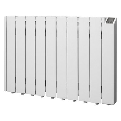 Adam Alba Oil-Filled 1500W Electric Radiator in White