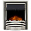 Adam Astralis Electric Fire in Chrome with Remote Control