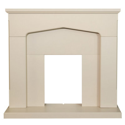 Adam Cotswold Fireplace in Stone Effect, 48 Inch