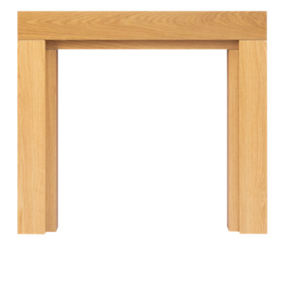 Adam Fenwick Mantelpiece in Oak with Downlights, 45 Inch Price Comparisons | Compare The Build