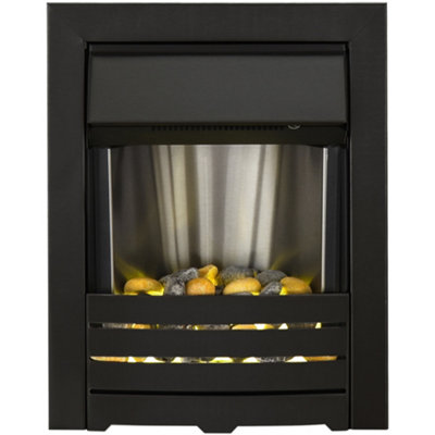 Adam Helios Electric Fire in Black