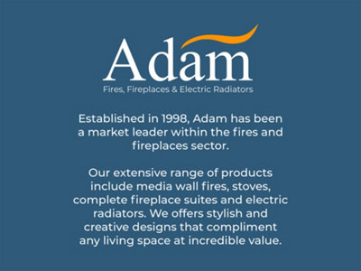 Heating | Adam Hudson Electric Stove In Black With Straight Stove Pipe P 57b1b91d 1936 4361 A33e C322094d9623