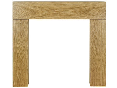 Adam Miami Mantelpiece in Oak, 46 Inch