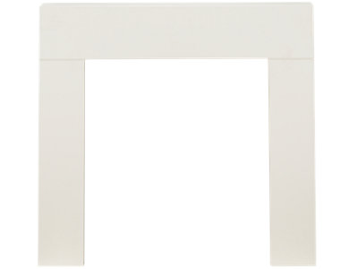 Adam Miami Mantelpiece in Pure White, 46 Inch Price Comparisons | Compare The Build