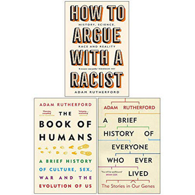 Adam Rutherford 3 Books Collection Set (A Brief History of Everyone Who ...