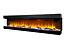 Adam Sahara Panoramic Media Wall Electric Fire, 81 Inch