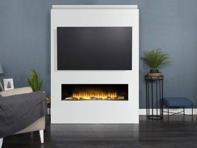 Adam Sahara Pre-Built Fully Inset Media Wall 1 Price Comparisons | Compare The Build