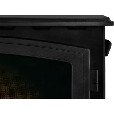 Adam Woodhouse Electric Stove in Black