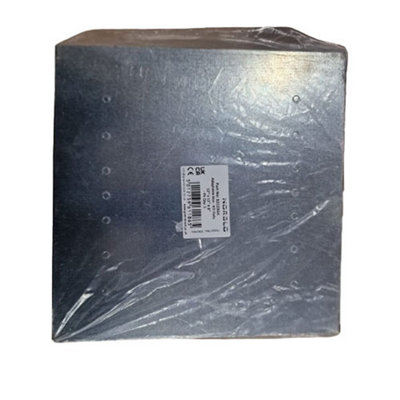 ADAPTABLE BOX GALVANISED 12 X 12 X 3 (300 x 300 x 75mm), PLAIN