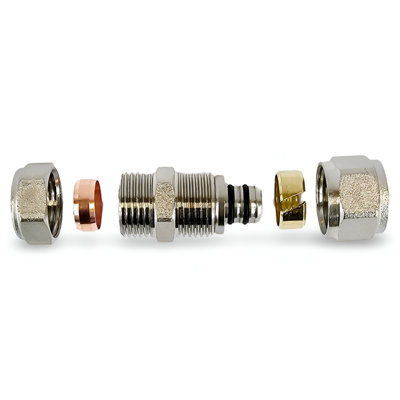 Adapter Reducer 16mm Barrier Plastic Pipe x 15mm Compression Copper ...