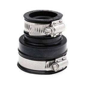Adaptor Coupling MAC 0502 40mm - 50mm to 32mm-50mm Flexible Rubber Boot Reducer Coupling Adaptor Pipe Connector Joiner