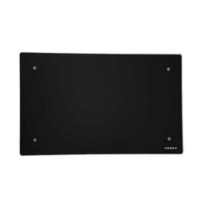 Adax Clea WiFI Glass Electric Panel Heater, Wall Mounted, 1200W, Black