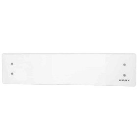 Adax Clea WiFI Glass Low Profile Electric Heater, Wall Mounted, 800W, White