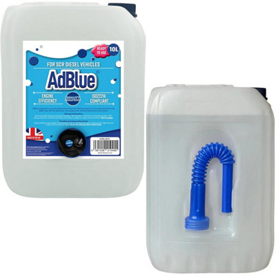 AdBlue 10L Makes & Models Complete With Easy To Pour Spout