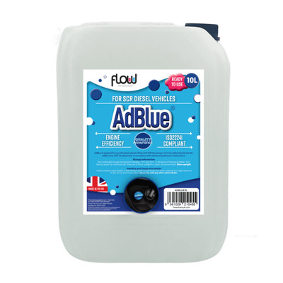 AdBlue Diesel Exhaust Fluid Additive, 10 Litres, Easy Pour Spout