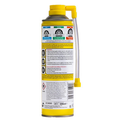 Add It Large Tyre Seal Emergency Puncture Repair Inflator 2x 500mL Quick Fix