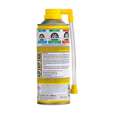 Add It Tyre Seal Emergency Puncture Repair Inflator Medium 4x 400mL Quick Fix