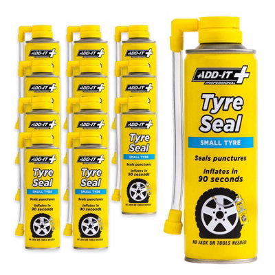 Add It Tyre Seal Emergency Puncture Repair Inflator Small 12x 300mL ...