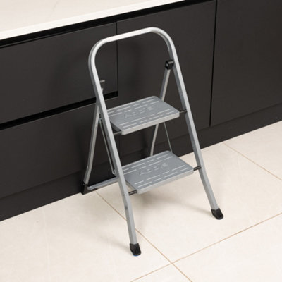 Addis 2 Step Folding Ladder - 520012B&Q