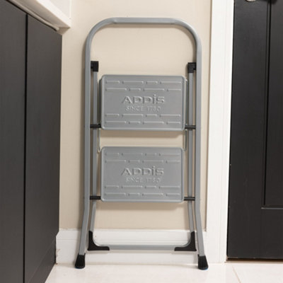 Addis 2 Step Folding Ladder - 520012B&Q
