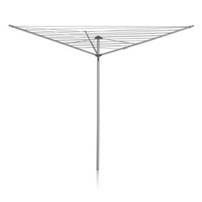 ADDIS 35M 3 ARM ROTARY AIRER, Outdoor Rotating Clothes Dryer 518864B&Q