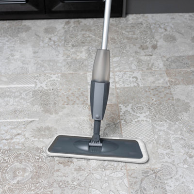 Addis Microfiber Flat Mop Replacement Refill Head, Blue